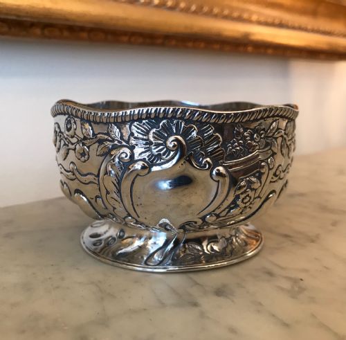 Victorian Solid Silver Rose Bowl