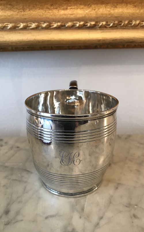 fig 1. George III silver tankard, 1809