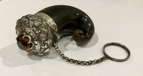 Fantastic Scottish Silver Mull Vinaigrette, C1830/40