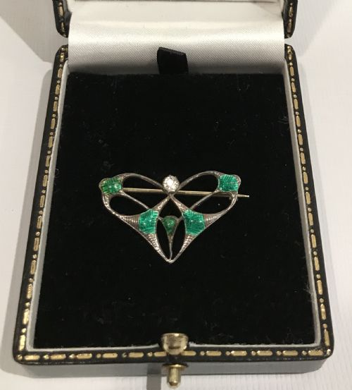Arts & Crafts Brooch by Charles Horner, Chester