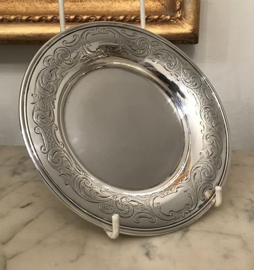 Quality Victorian Silver Card Tray