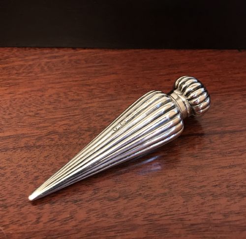 Victorian Silver Scent Bottle, 1885