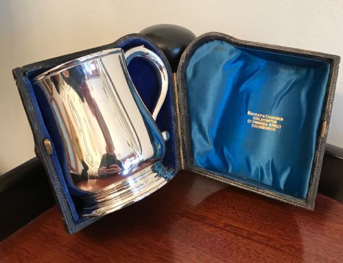 Quality Victorian Silver Half Pint Tankard