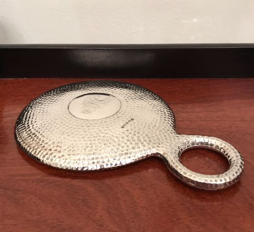Edwardian Silver Hand Mirror