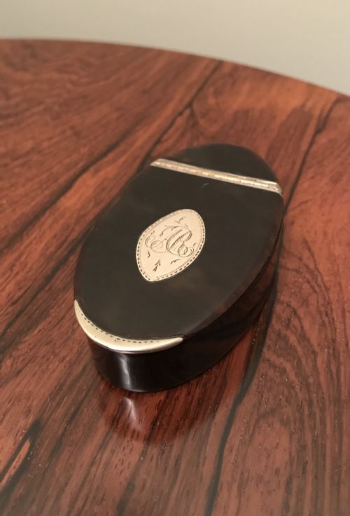 Stunning George III Tortoiseshell Snuff Box