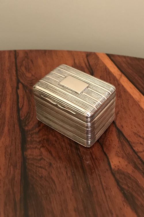 Quality George IV Silver Nutmeg Grater