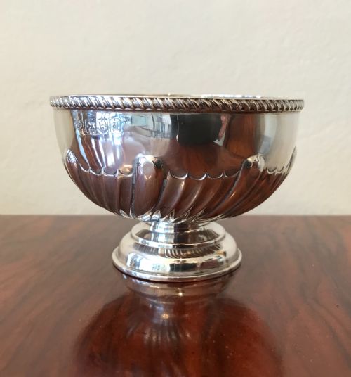 Victorian Silver Rose Bowl, 1897