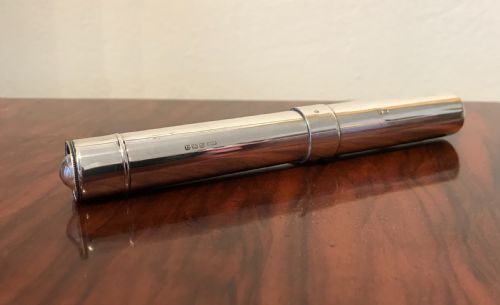Rare Solid Silver Doctors Torch, 1940