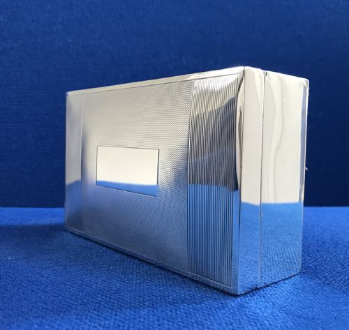 George V Silver Cigarette Box