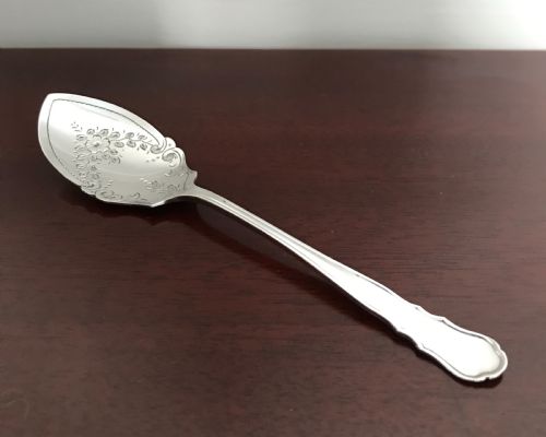 Edwardian Silver Jam Spoon, Hallmarked Sheffield 1906.