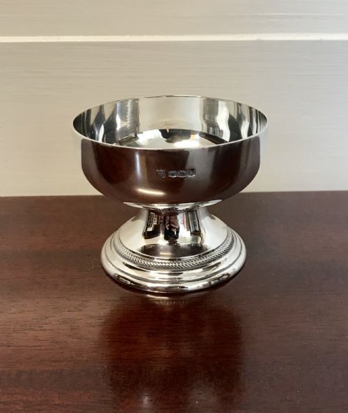 George V Silver Pedestal Bowl