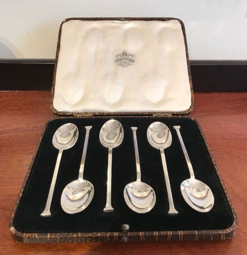 Set of George V Silver Teaspoons