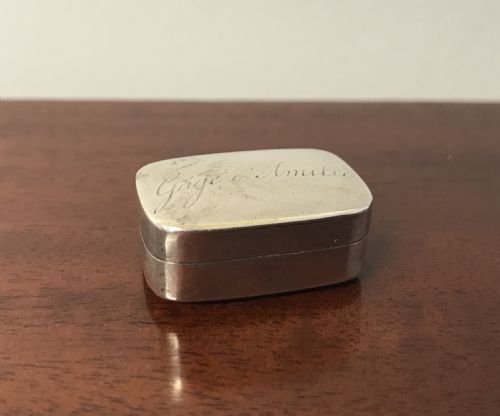 George III Silver Vinaigrette, 1803