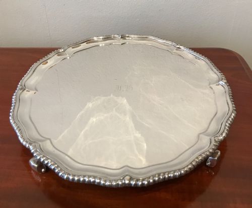 Quality Silver Salver, 610 Grams