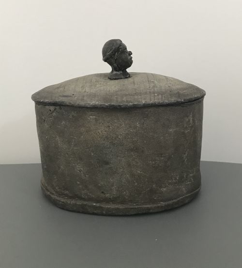 Rare 18th Century Lead Tobacco Box
