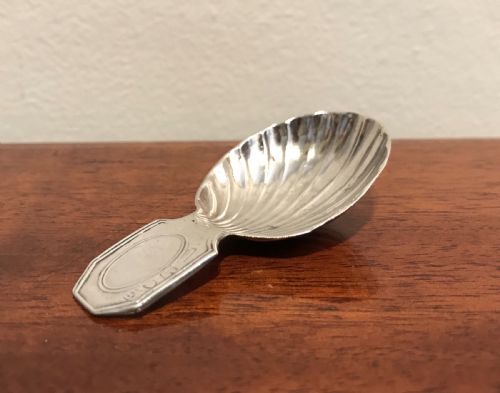 George III Silver Caddy Spoon, 1794