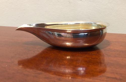 fig 1. George III Silver Pap Boat, Hester Bateman & Thomas Ollivant