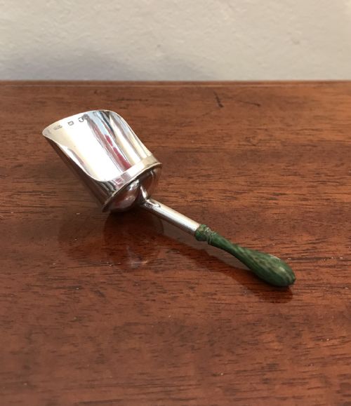 George III Silver Caddy Spoon