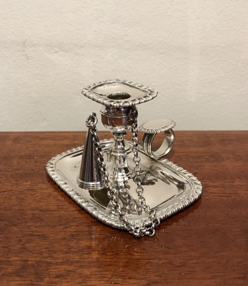 George III Silver Chamberstick