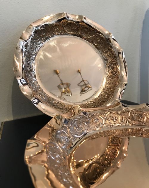 fig 1. Quality Pair of Silver Gilt Bowls