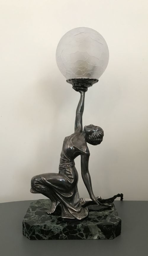 Stunning Art Deco Table Lamp