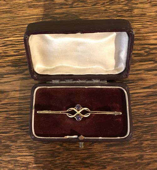 Quality Edwardian 15ct Gold Brooch