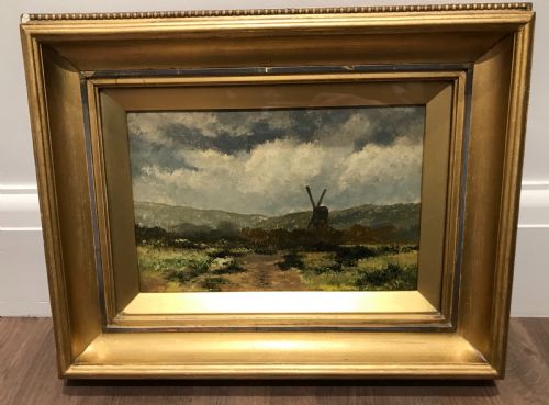 Victorian Landscape Oil Painting by William Thomas Reed