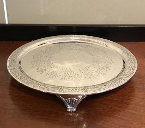 Stunning Victorian Silver Salver