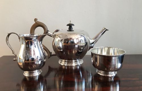 Solid Silver Mappin & Webb Tea Service