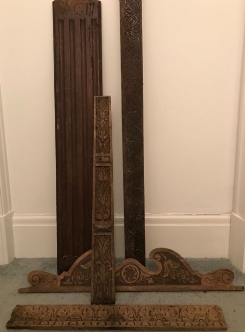 Collection of Georgian Carved Wood