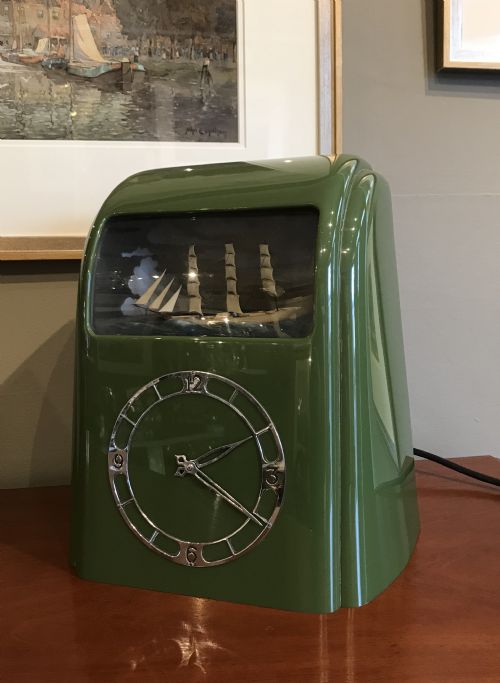 Art Deco Clock by Vitascope