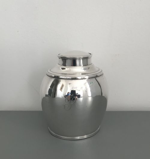 George III Old Sheffield Plate Tea Caddy