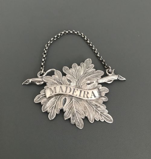 William IV Silver Madeira Label