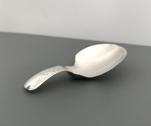 George III Silver Caddy Spoon