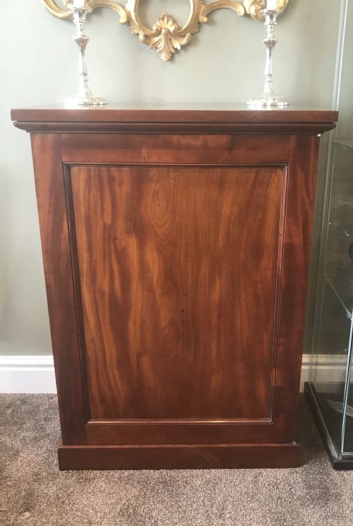 Regency Mahogany Pedestal Cabinet