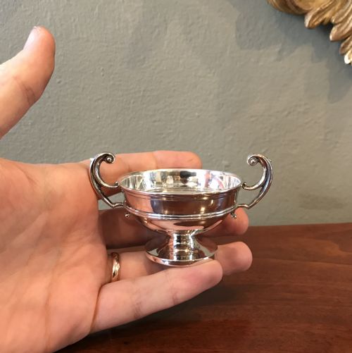 Miniature Solid Silver Trophy, 1909