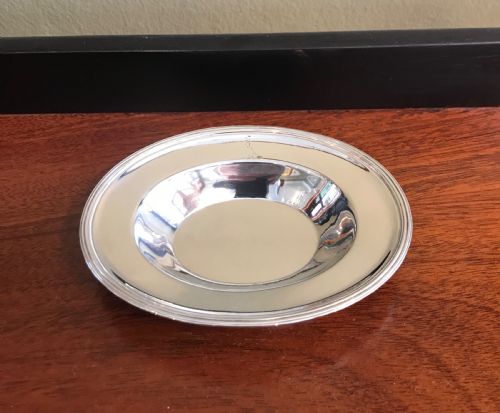 George III Solid Silver Salt Dish by Hennell