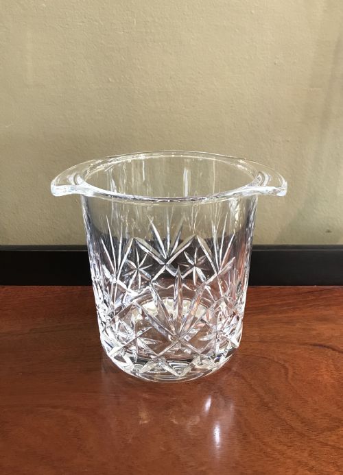 Good Cut Glass Wine Cooler Ice Bucket