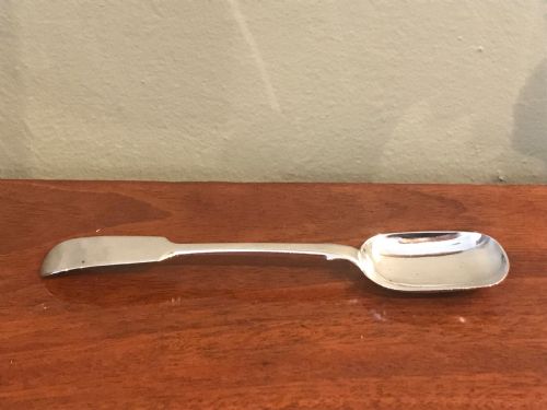 George IV Silver Ice Cream Server Spoon