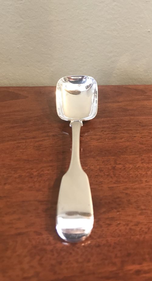 Victorian Silver Ice Cream Spoon