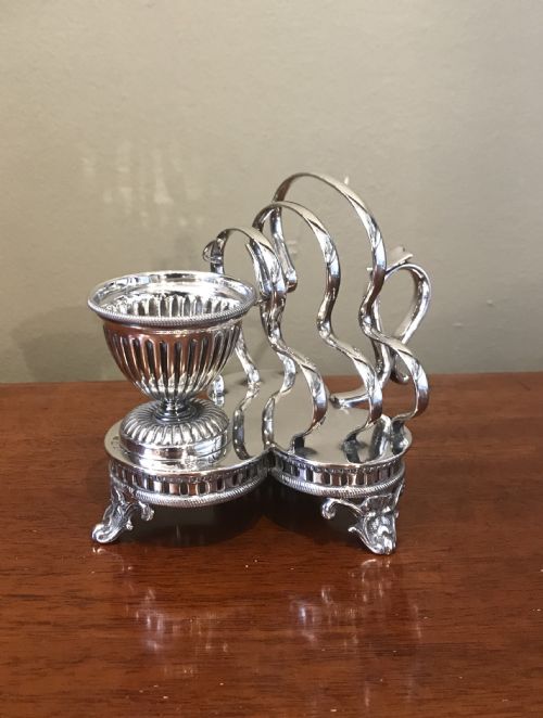 Quality Victorian Silver Plated Breakfast Cruet
