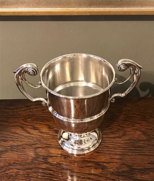 Edwardian Solid Silver Trophy Cup, 1904
