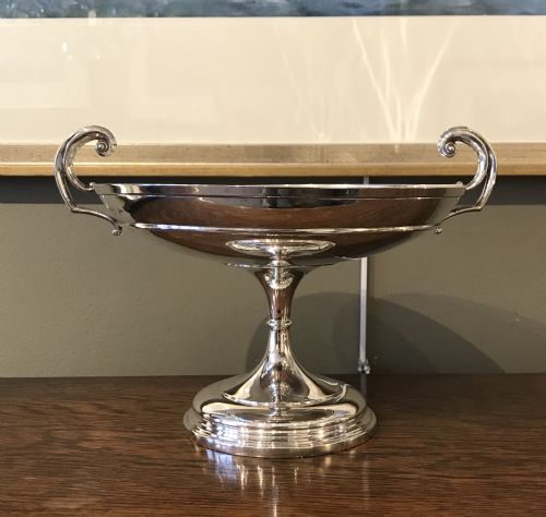 Edwardian Solid Silver Tazza by Walker & Hall
