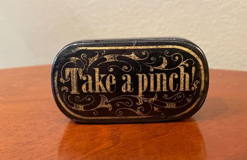 Stunning Georgian Take a Pinch Snuff Box