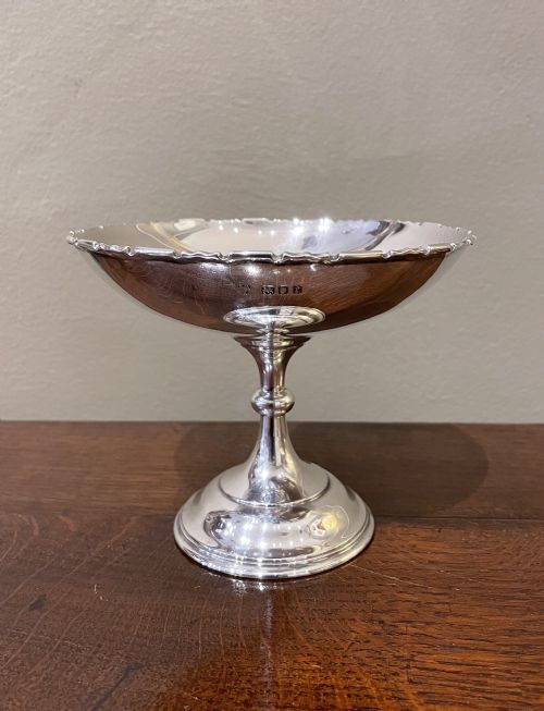 George V Silver Tazza Bon Bon Dish