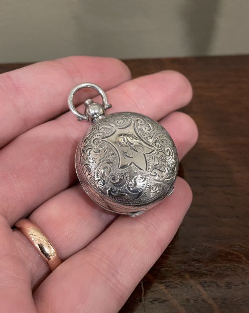 Late Victorian Silver Sovereign Case, 1900
