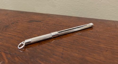 Vintage Solid Silver Swizzle Stick