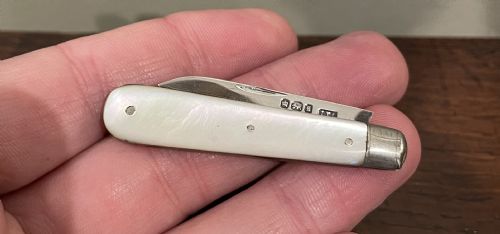 Edwardian Silver Pocket Knife, 1910