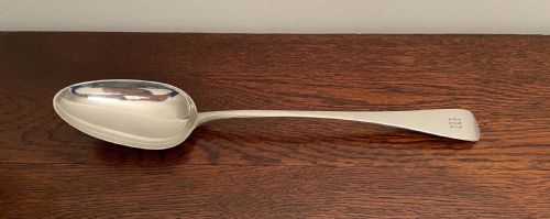George III Silver Basting Spoon by Solomon Hougham, 1805