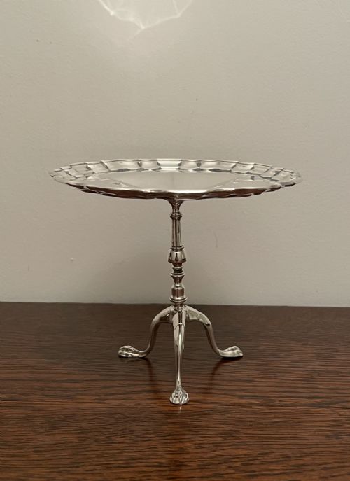 Quality George V Silver Bon Bon Dish Table
